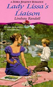 Cover of: Lady Lissa's Liaison by Lindsay Randall