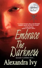 Cover of: Embrace The Darkness (Guardians of Eternity, Book 2)