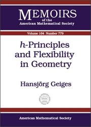 H-Principles and Flexibility in Geometry by Hansjorg Geiges