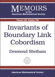Invariants of Boundary Link Cobordism by Desmond Sheiham