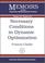 Cover of: Necessary Conditions In Dynamic Optimization (Memoirs of the American Mathematical Society)