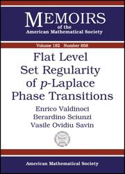 Flat level set regularity of p-Laplace phase transitions by Enrico Valdinoci, Berardino Sciunzi, Vasile Ovidiu Savin