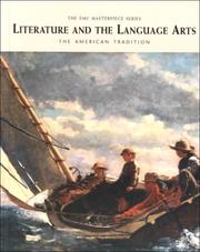 Cover of: Literature and the Language Arts: The American Tradition