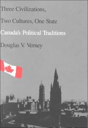 Cover of: Three civilizations, two cultures, one state by Douglas V. Verney