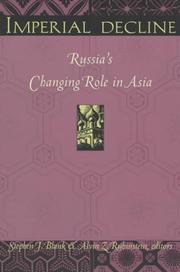 Cover of: Imperial Decline: Russia's Changing Role in Asia