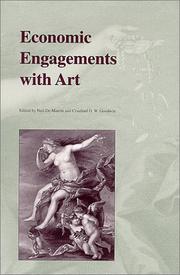 Cover of: Economic Engagements with Art (Annual Supplement to History of Political Economy)