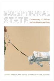 Cover of: Exceptional State: Contemporary U.S. Culture and the New Imperialism (New Americanists)