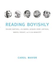 Cover of: Reading Boyishly | Carol Mavor