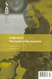 Cover of: AmBushed: The Costs of Machtpolitik (South Atlantic Quarterly)