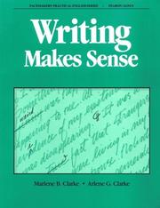 Cover of: Writing Makes Sense (Pacemaker Practical English)