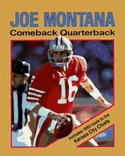 Cover of: Joe Montana, comeback quarterback by Thomas R. Raber