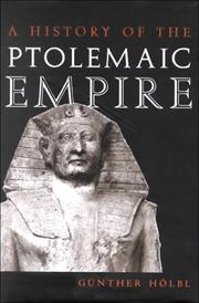 Cover of: History of the Ptolemaic Empire by Günther Hölbl