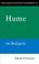 Cover of: Routledge philosophy guidebook to Hume on religion