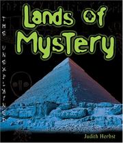 Cover of: Lands of Mystery (The Unexplained) by Judith Herbst