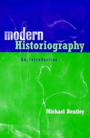 Cover of: Modern historiography: an introduction