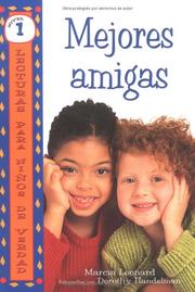 Cover of: Mejores Amigas/ Best Friends by Marcia Leonard