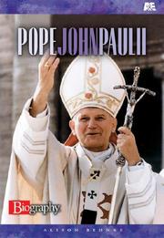 Cover of: Pope John Paul II (Biography (a & E)) by Alison M. Behnke
