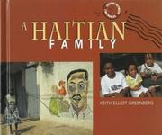 Cover of: A Haitian family by Keith Elliot Greenberg