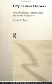 Cover of: Fifty Eastern Thinkers (Routledge Key Guides) by Diane Collinson, Diane Collinson