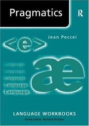 Pragmatics by Jean Stilwell Peccei