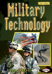 Cover of: Military Technology (Cool Science)