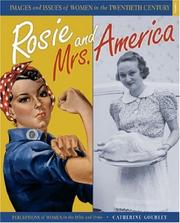Cover of: Rosie and Mrs. America: Perceptions of Women in the 1930s and 1940s (Images and Issues of Women in the Twentieth Century)