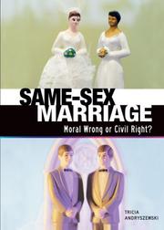 Cover of: Same-Sex Marriage by Tricia Andryszewski