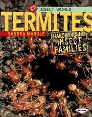 Cover of: Termites: Hardworking Insect Families (Insect World)