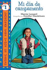 Cover of: Mi Dia De Campamento/My Camp-out by Marcia Leonard
