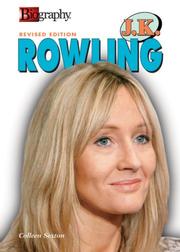 Cover of: J. K. Rowling (Biography (a & E)) by Colleen Sexton