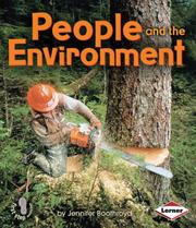 Cover of: People and the Environment by Jennifer Boothroyd