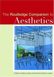 Cover of: The Routledge Companion to Aesthetics (Routledge Companions to Philosophy)