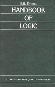 Cover of: Handbook of logic by Eric Revell Emmet
