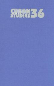 Cover of: Cuban Studies 36 (Pittsburgh Cuban Studies)