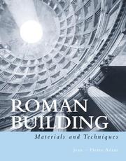 Cover of: Roman building: materials and techniques