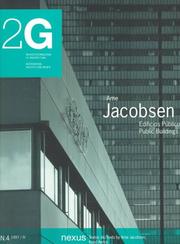 Cover of: Arne Jacobsen: Public Buildings (International Architecture Review , No 4)