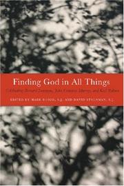 Cover of: Finding God in All Things by Mark Bosco, David Stagaman, Mark Bosco, David Stagaman