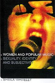 Cover of: Women and Popular Music by Sheila Whiteley