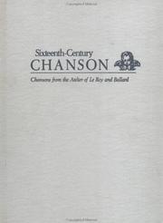 Cover of: Francois Regnard, Jean Richafort, Rogier Pathie, Luigi Rouince, Jean Rousee (The Sixteenth Century Chanson Series) by Jane Bernstein