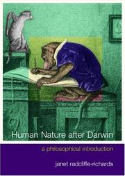 Cover of: Human Nature After Darwin by Janet Richards
