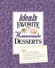Cover of: Ideals Favorite Homemade Desserts