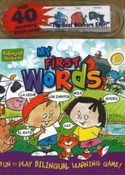 Cover of: My First Words Sticker Book (Bilingual Builders)