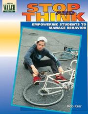 Cover of: Stop and Think: Empowering Students to Manage Behavior