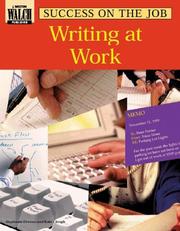 Cover of: Success On The Job: Writing At Work:grades 10-12 (Success on the Job) | Stephanie Deveau