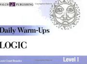 Cover of: Daily Warm-Ups Logic