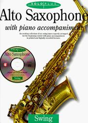 Cover of: Alto Saxophone With Piano Accompaniment by Amsco