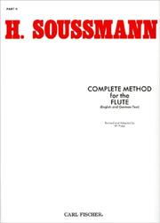 Cover of: Complete Method for the Flute (German and English Text) - Part II