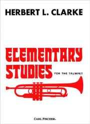 Cover of: Elementary Studies for the Trumpet