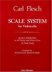 Cover of: Scale System for Violincello