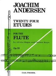 Cover of: Twenty-Four Etudes for Flute, Op. 33